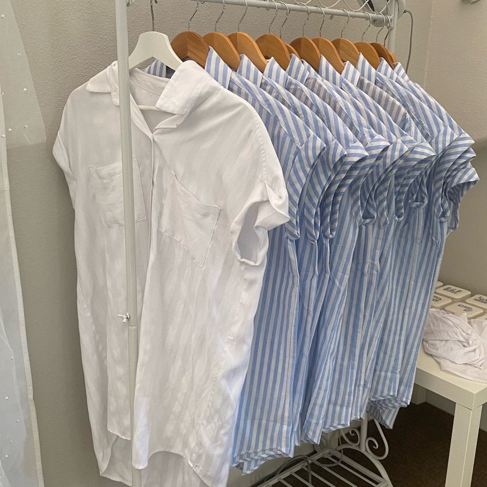 REPOSH: White Martin Shirt Dress